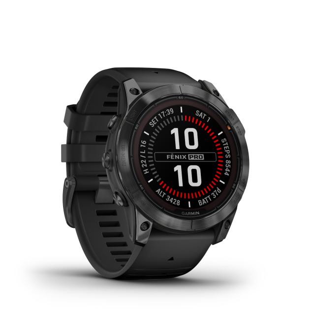 Garmin - fēnix® 7S Pro – Solar Edition 51mm