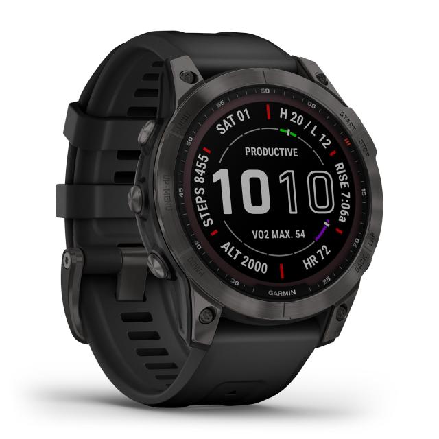 Garmin - fēnix® 7 Sapphire Solar