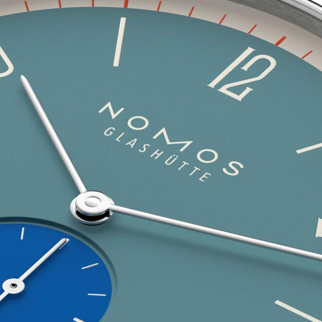 NOMOS Glashütte - Tangente 38 Datum Super Sardine 