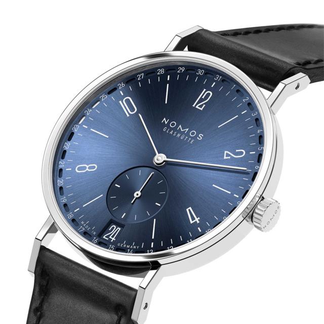 NOMOS Glashütte - Tangente 2date blau