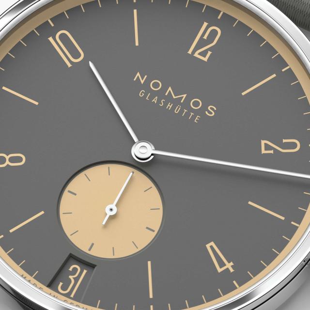 NOMOS Glashütte - Tangente 38 Datum Haifischgrau 