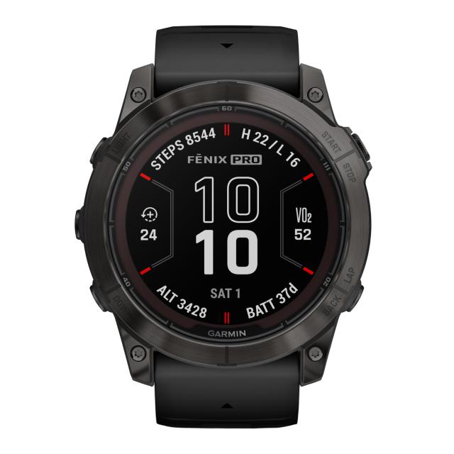 Garmin - fēnix® 7S Pro – Sapphire Solar Edition 51mm