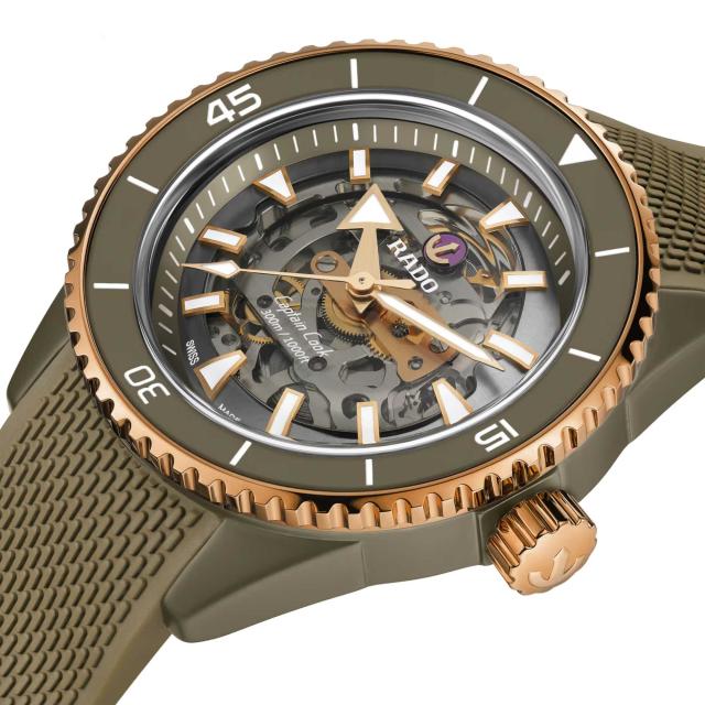 Rado - Captain Cook High-Tech Ceramic Skeleton