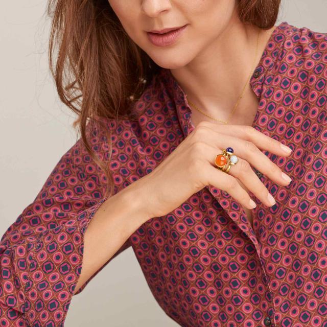 Tamara Comolli - BOUTON Ring large Karneol